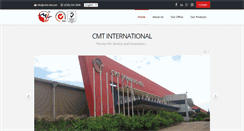 Desktop Screenshot of cmt-intl.com